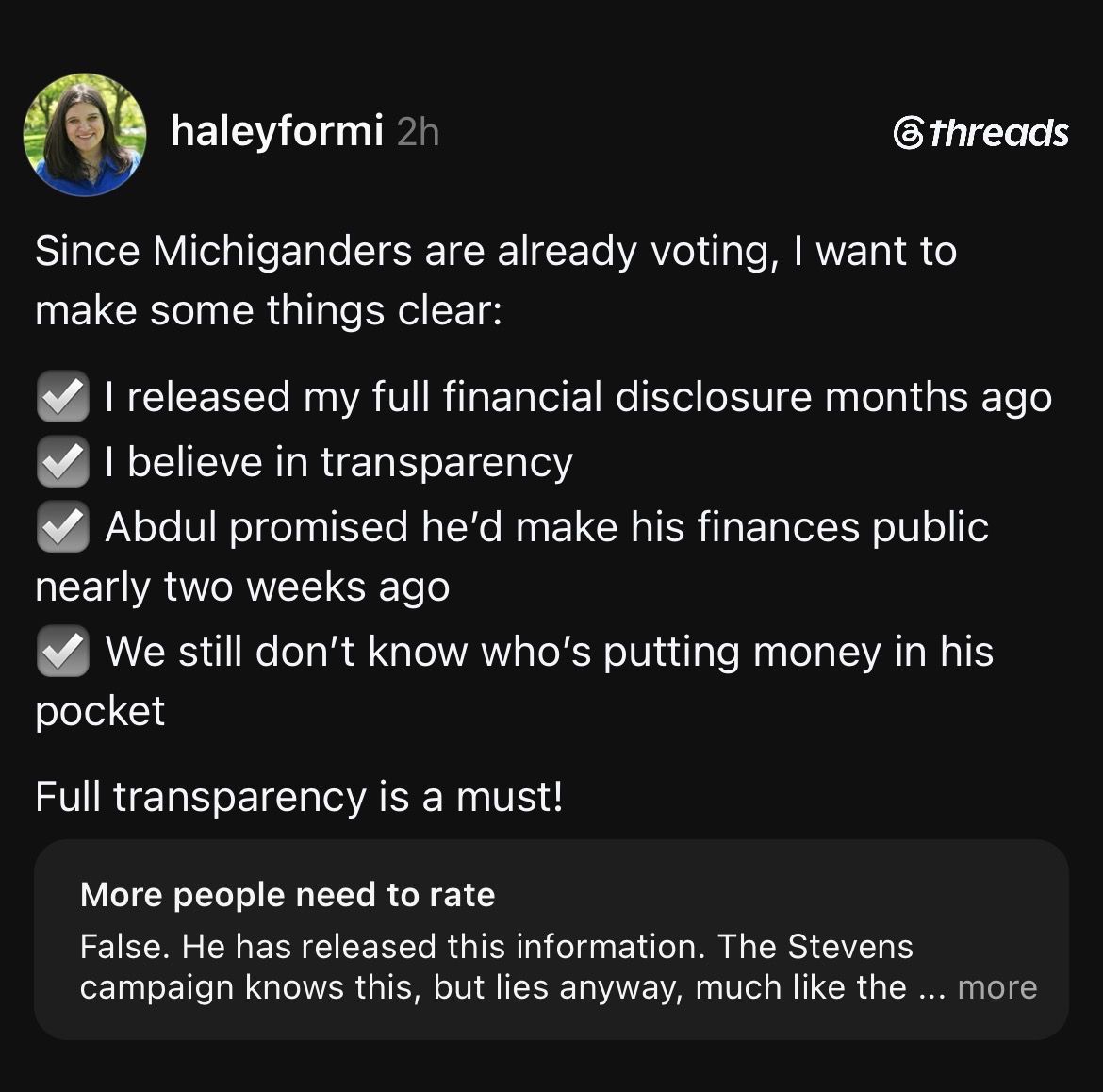 When “Transparency” Becomes a Campaign Slogan Instead of a Principle